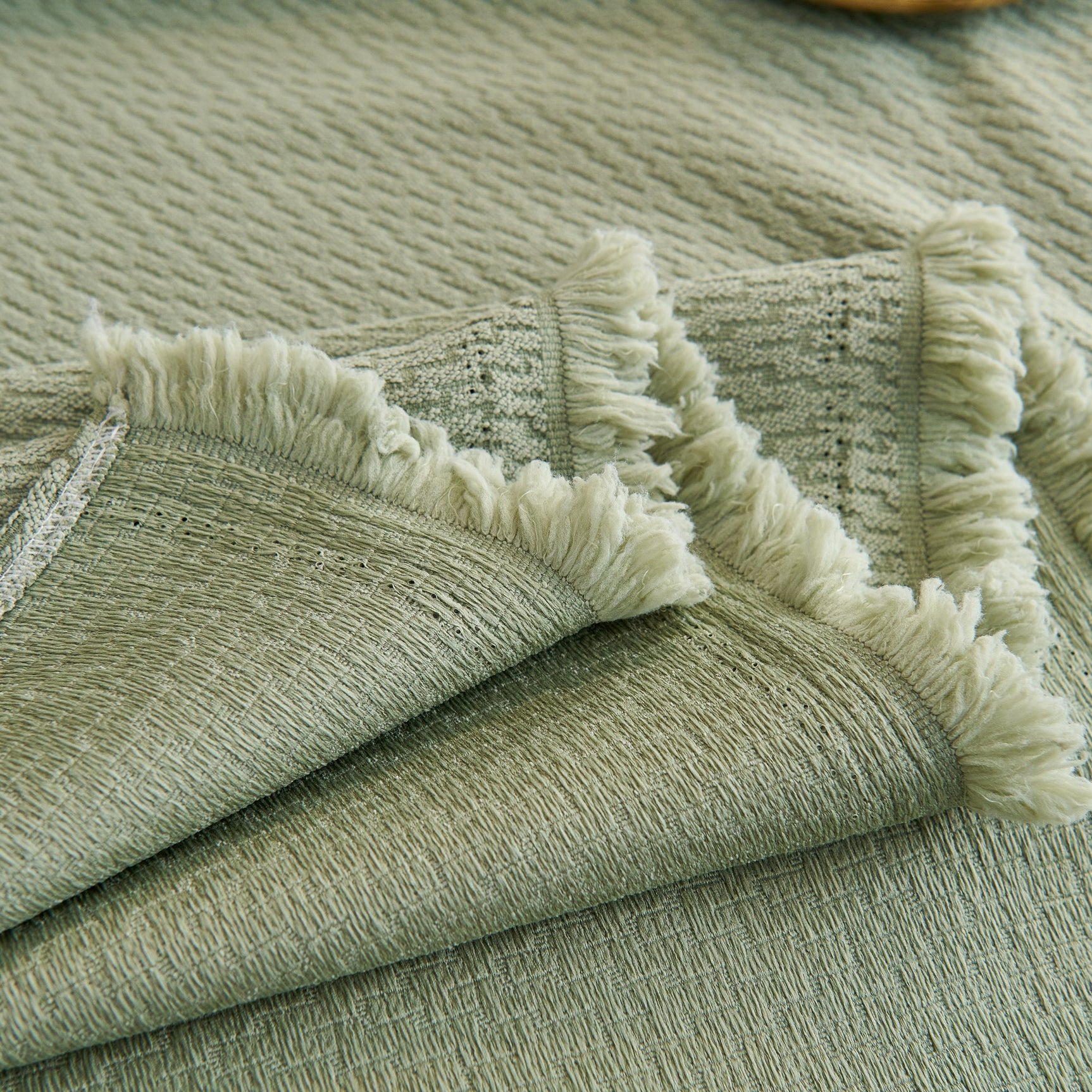 Waterproof Scratch Proof Herringbone Large Throw Blanket for Couch, Chenille Couch Cushion Covers for Pets