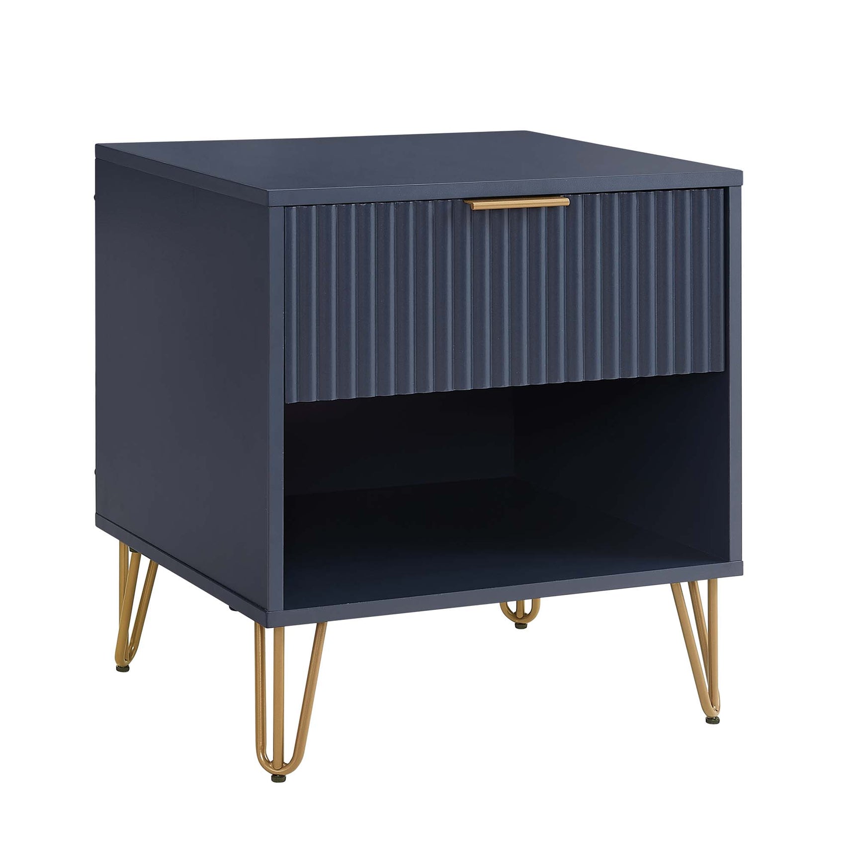 DUMBO 1.0 Nightstand in Midnight Blue (set of 2) - Ornate Home