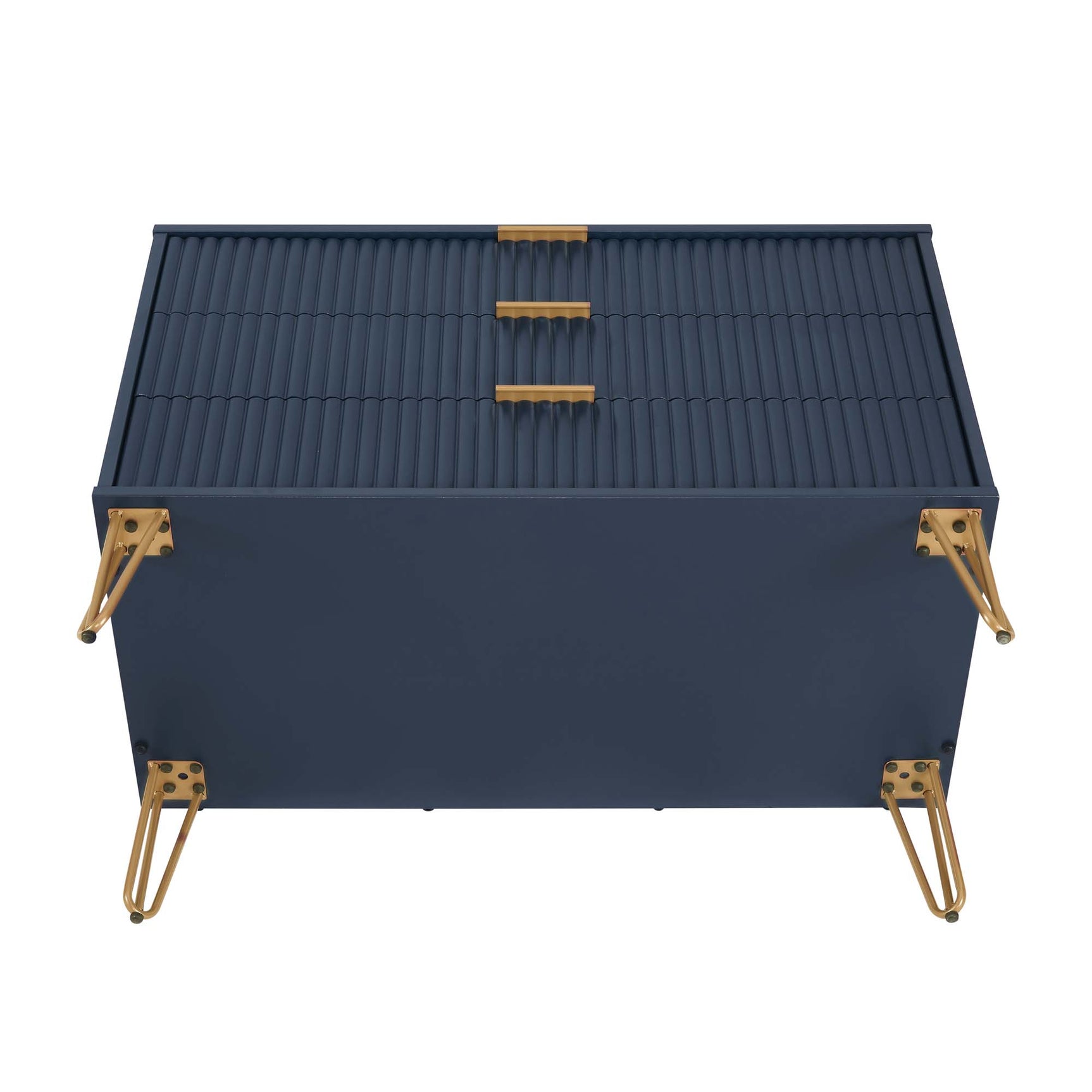 DUMBO Dresser in Midnight Blue - Ornate Home