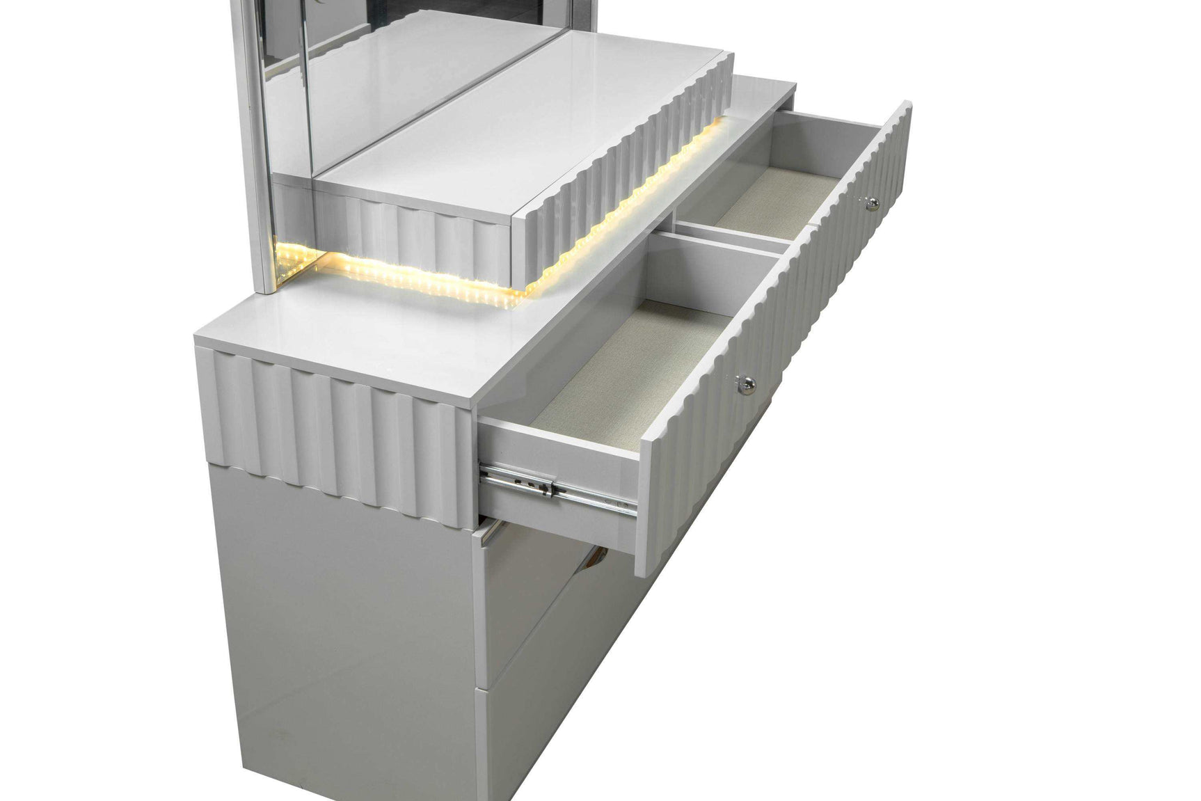 Da Vinci Gray Dresser - Ornate Home