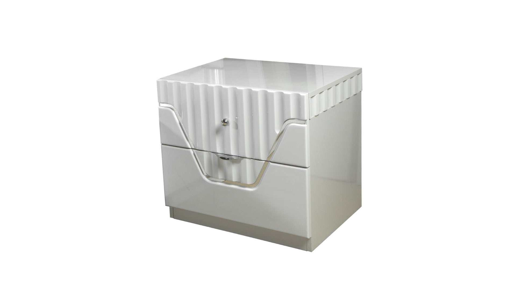 Da Vinci Gray King Bedroom Set / 4pc - Ornate Home