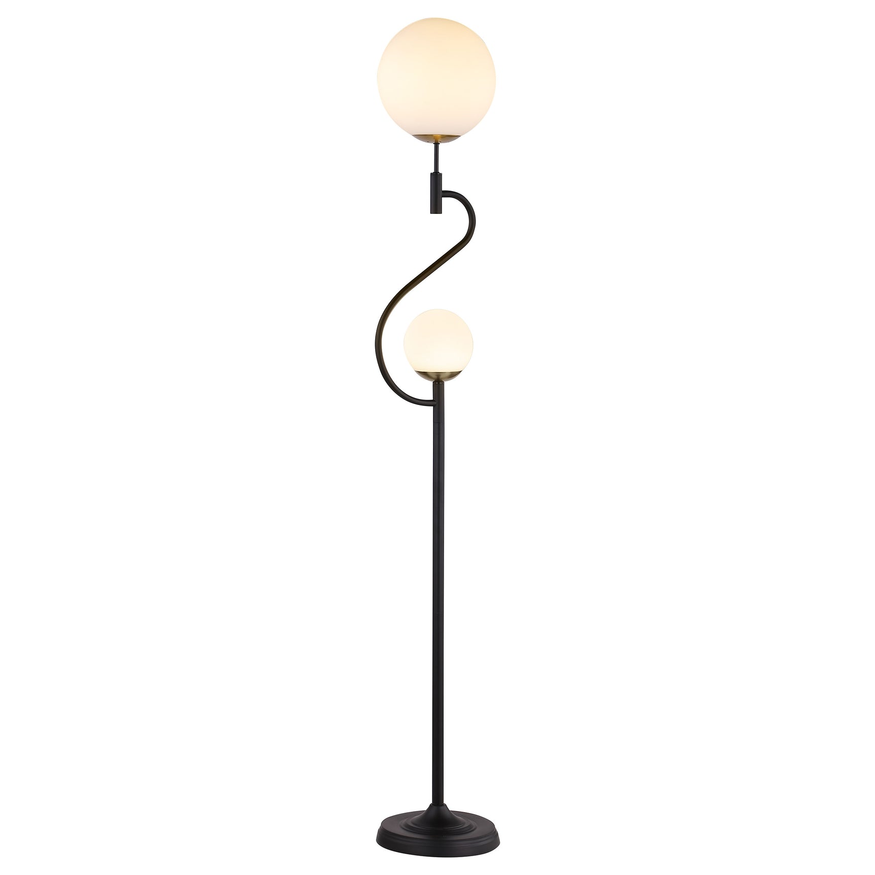 Dacki White Floor Lamp - Ornate Home