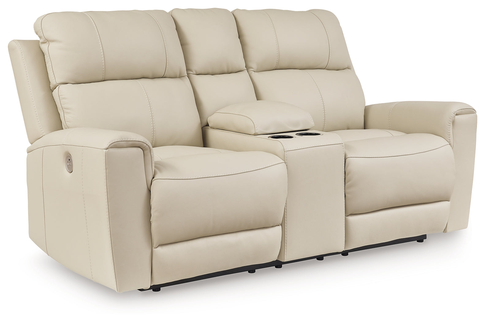 Dahlmoore Almond Power Reclining Sofa and Loveseat - Ornate Home