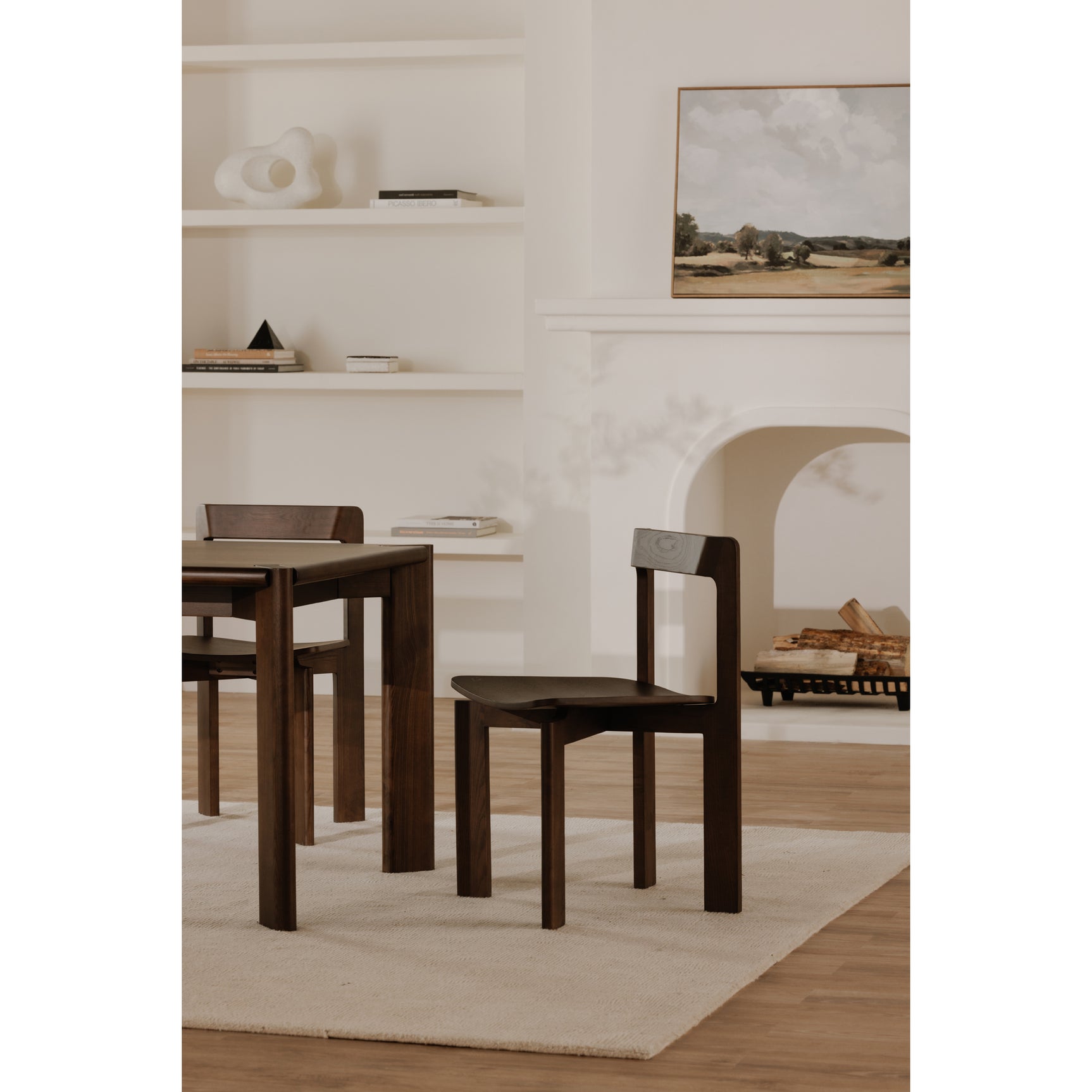 Daifuku Brown Dining Chair (Set of 2) - Ornate Home