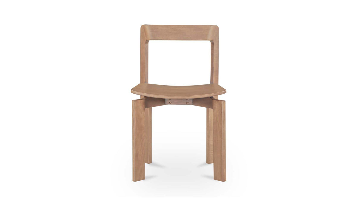 Daifuku Brushed Natural Oak Dining Chair (Set of 2) - Ornate Home