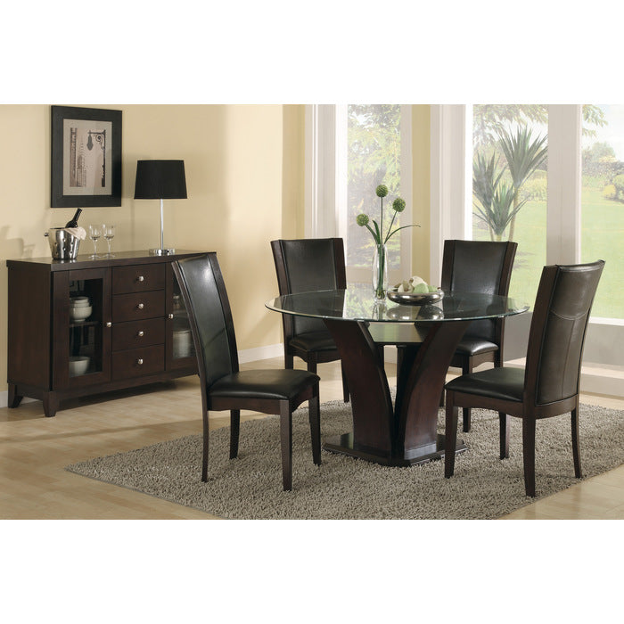 Daisy Brown Side Chair (Set of 2) - Ornate Home