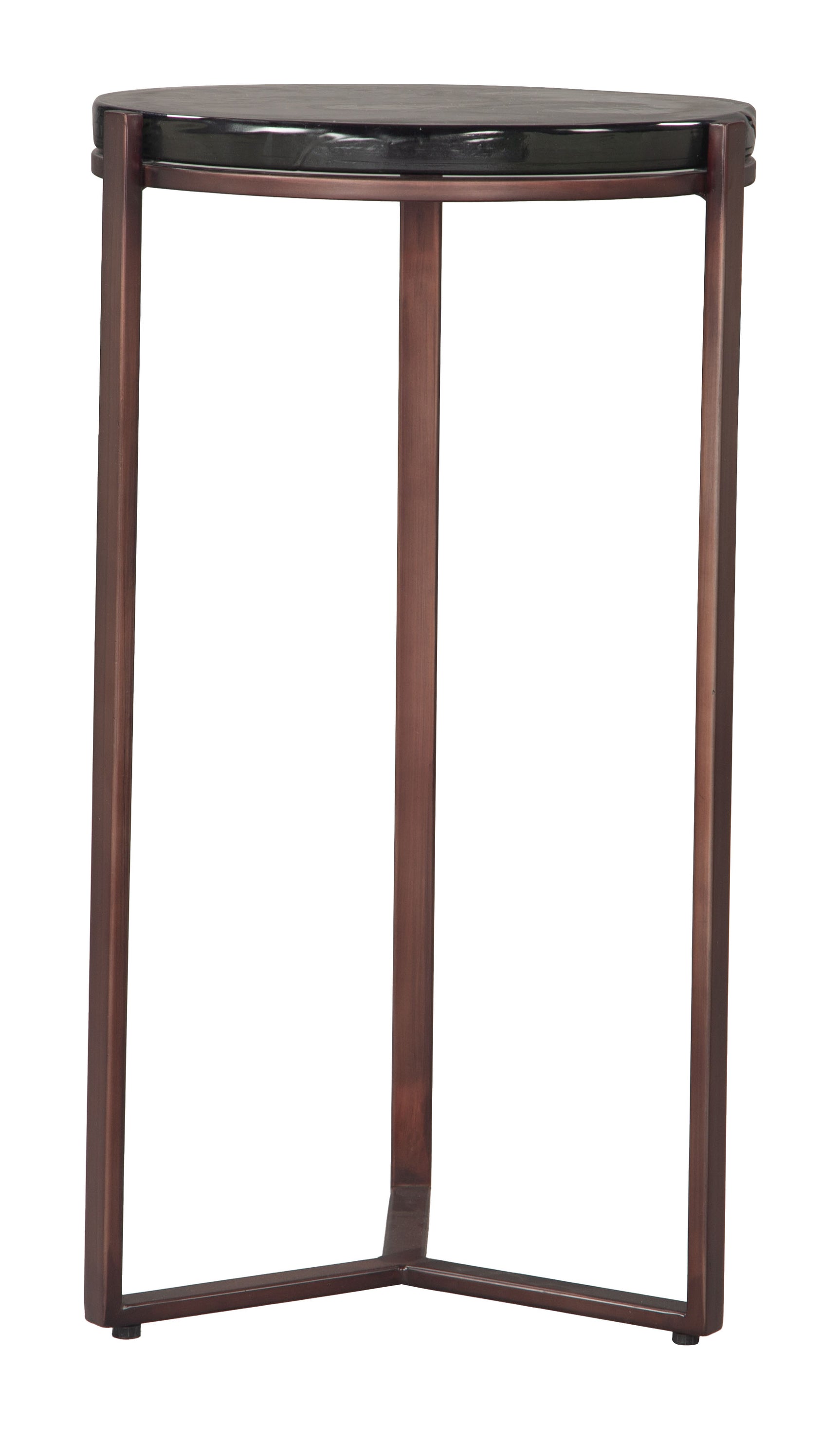 Daiza Bronze Side Table - Ornate Home