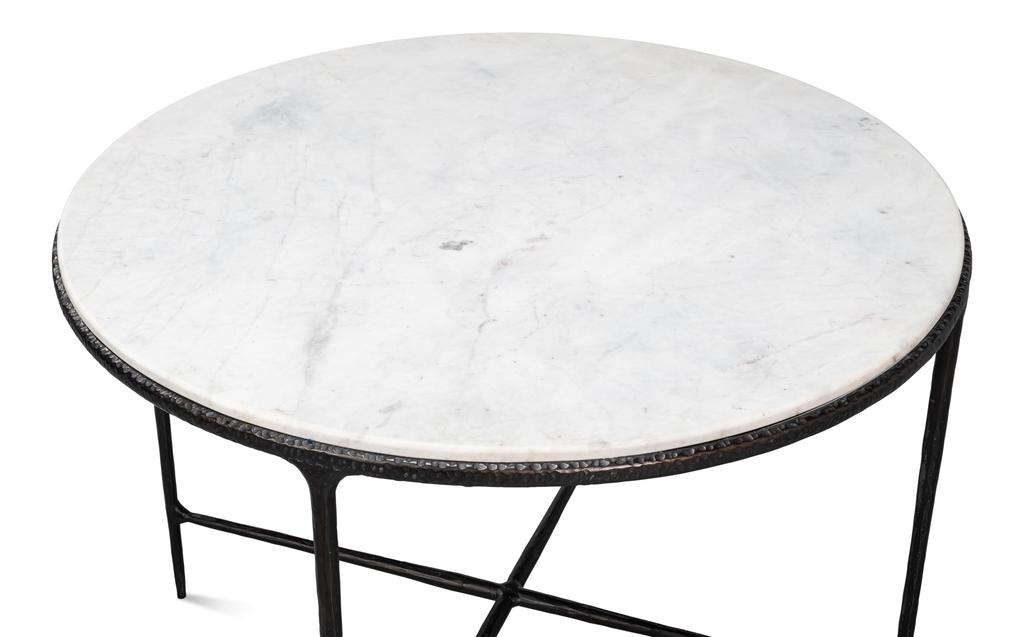 Dakor Black Round Breakfast Table - Ornate Home