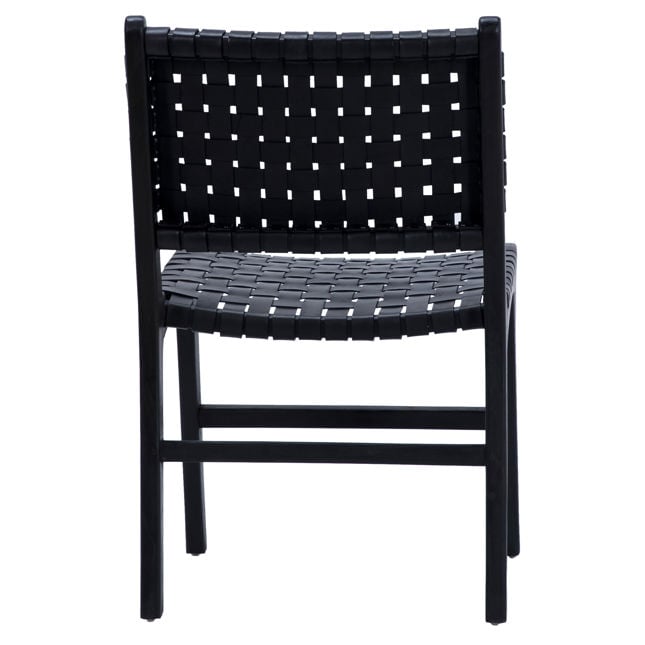 Dale Black/Natural Dining Chair - Ornate Home