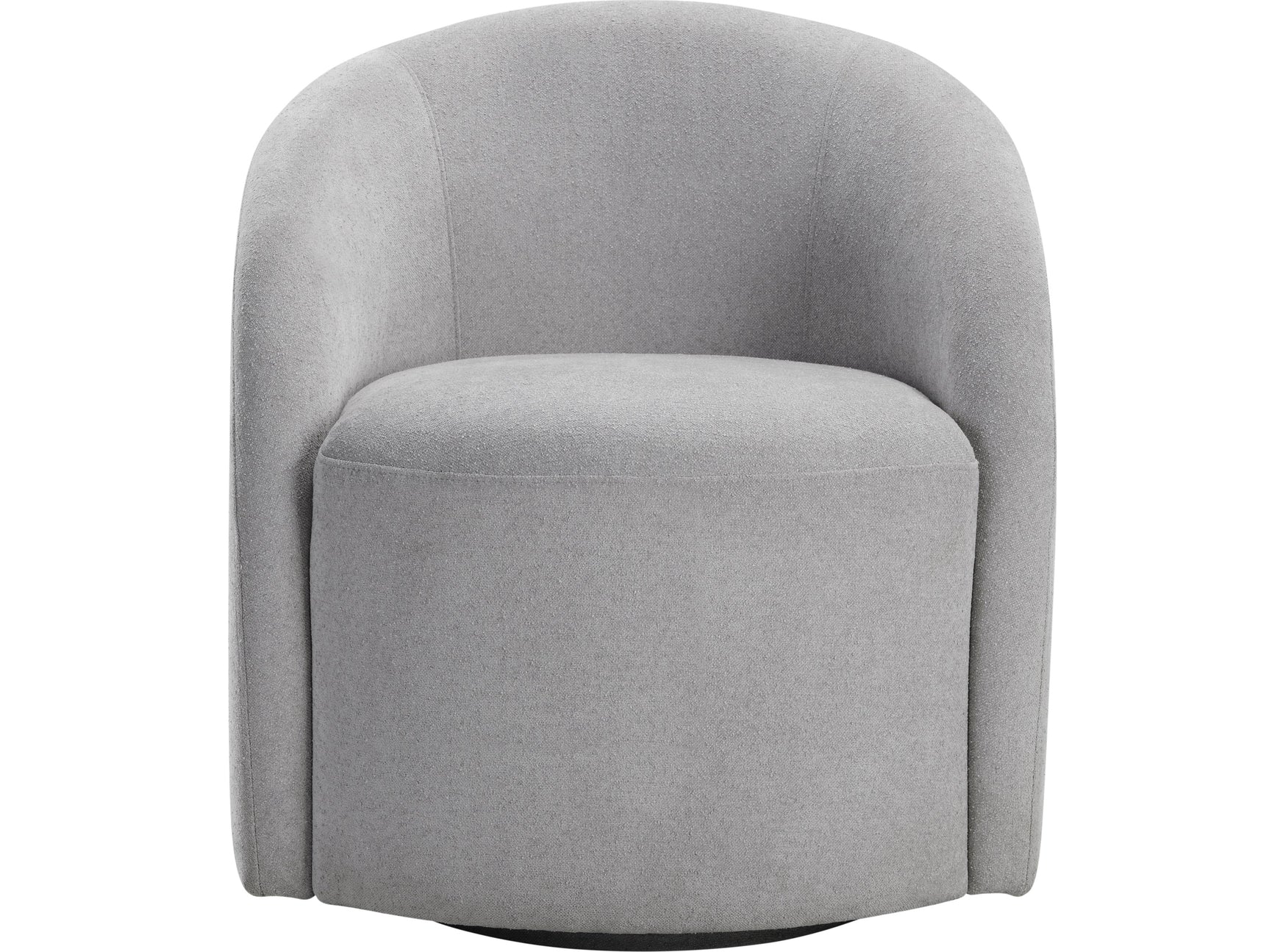 Dalhart Light Gray Swivel Chair - Ornate Home