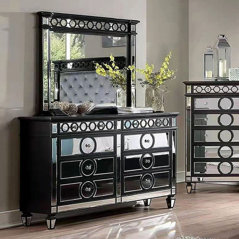 Dalia Black Dresser - Ornate Home