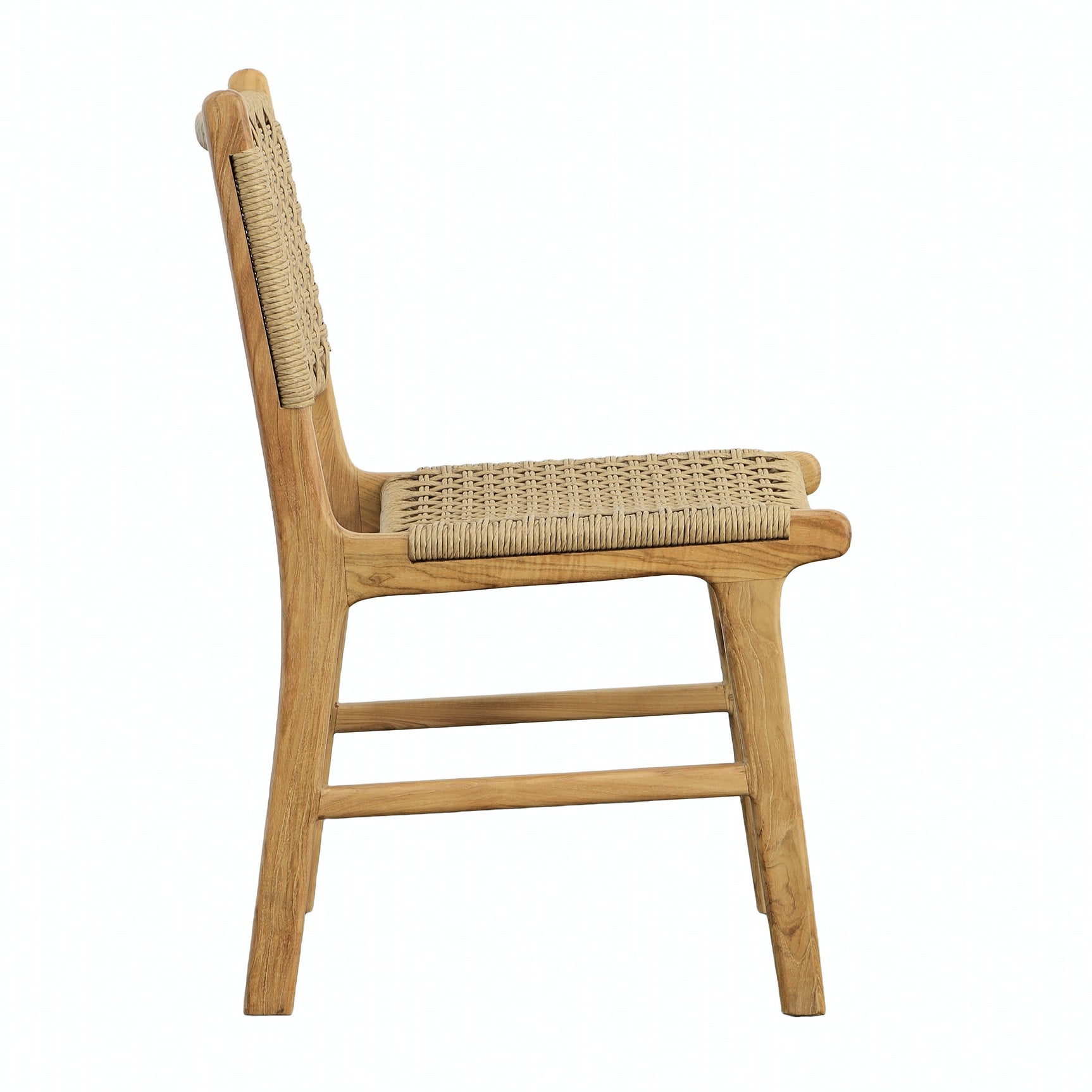 Dallas Natural Outdoor Dining Chair - Ornate Home
