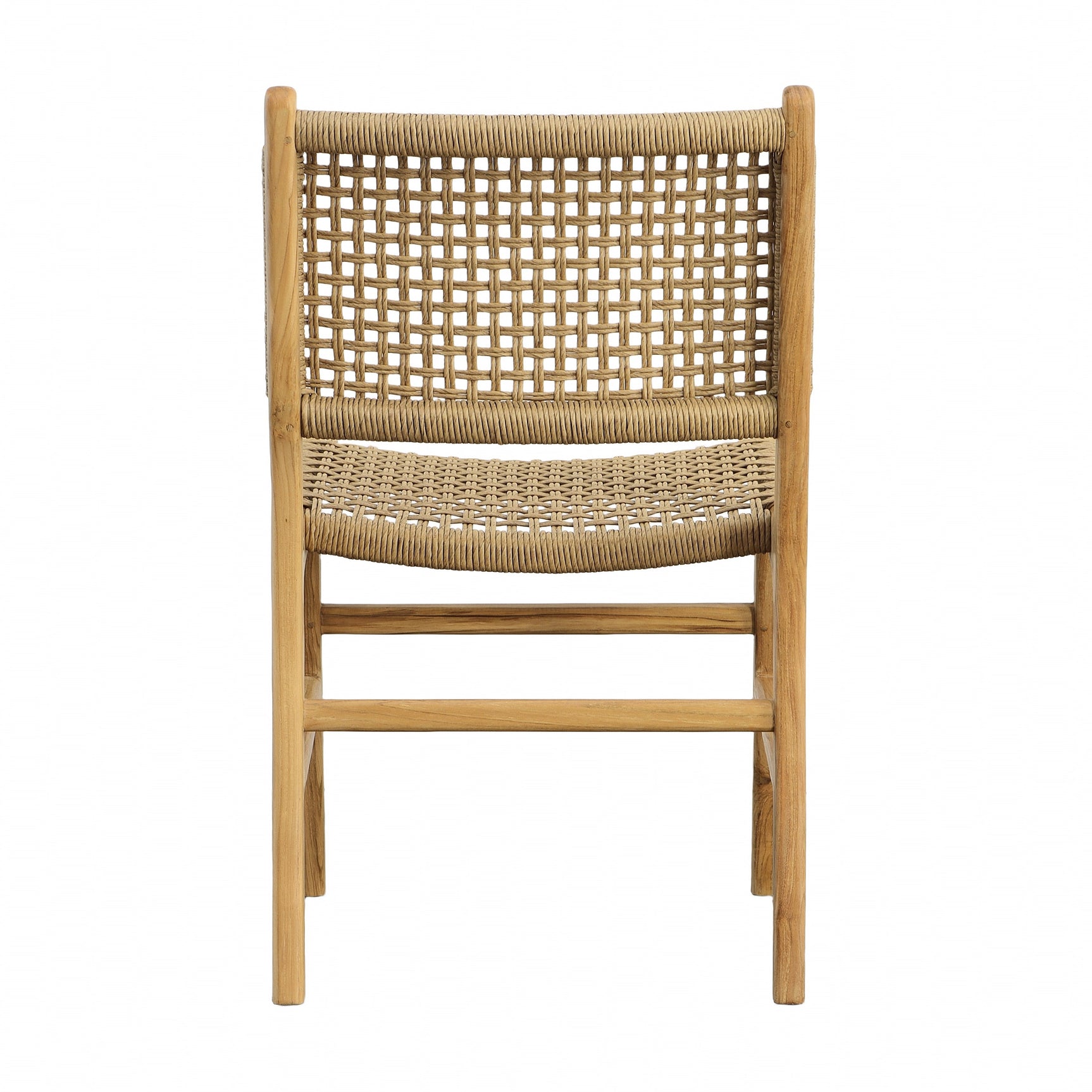 Dallas Natural Outdoor Dining Chair - Ornate Home