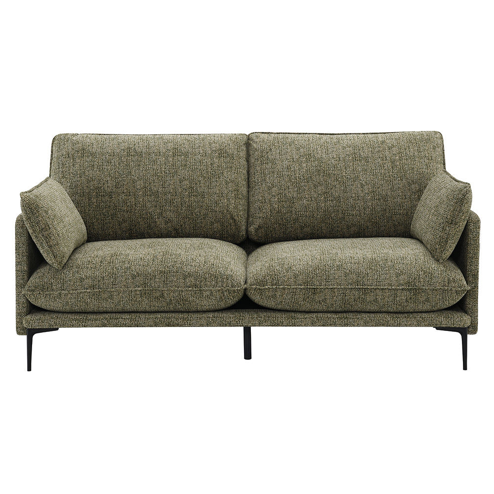 Dalton Green Sofa w/2 Pillows - Ornate Home