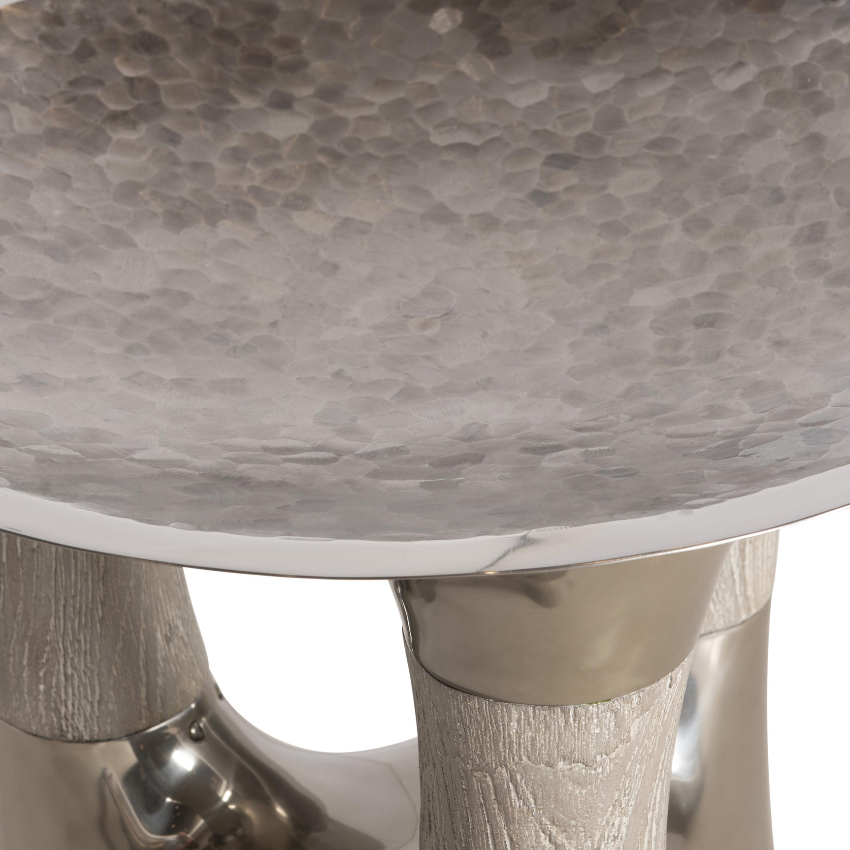 Dalton Light Bronze/Weathered Greige 60" Dining Table - Ornate Home