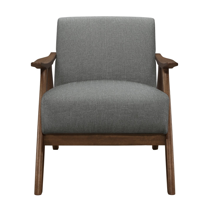 Damala Gray Accent Chair - Ornate Home