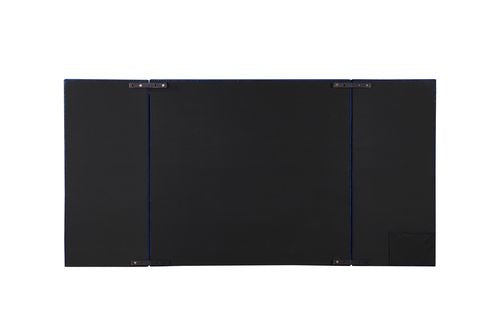 Damazy Blue Eastern King Bed - Ornate Home