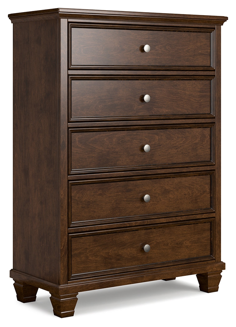 Danabrin Brown Chest of Drawers - Ornate Home