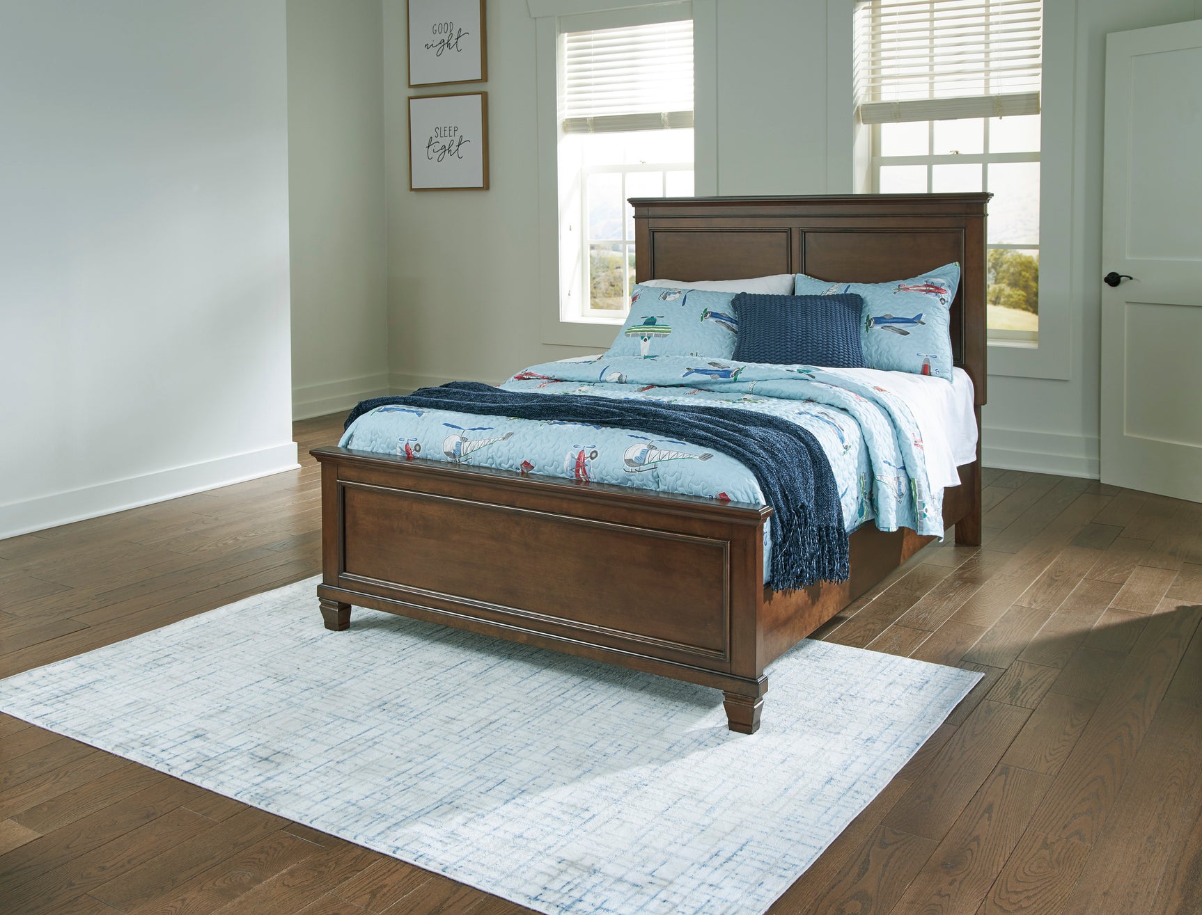 Danabrin Brown Full Panel 4-Piece Bedroom Set - Ornate Home