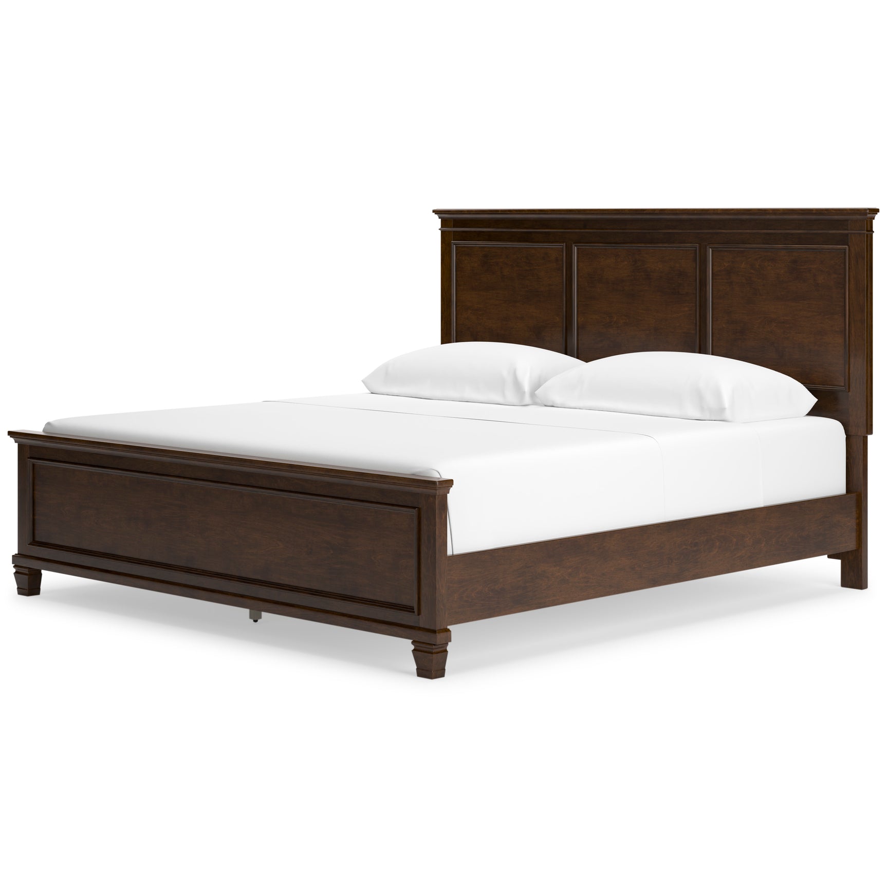Danabrin Brown King Panel 5-Piece Bedroom Set - Ornate Home