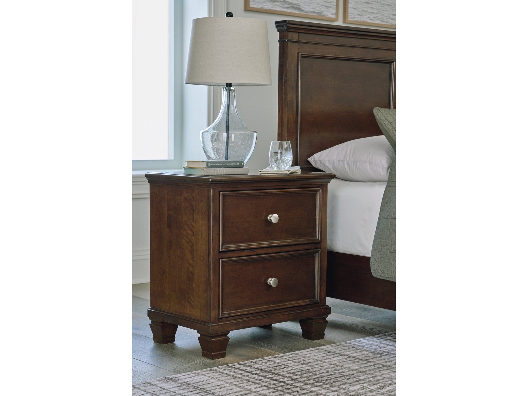 Danabrin Brown Nightstand - Ornate Home