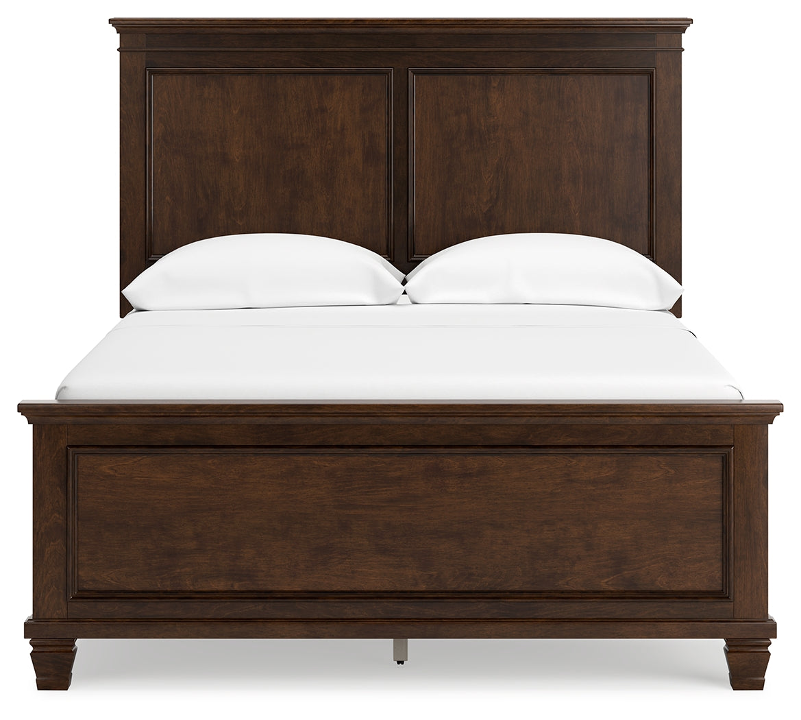 Danabrin Brown Queen Panel Bed - Ornate Home
