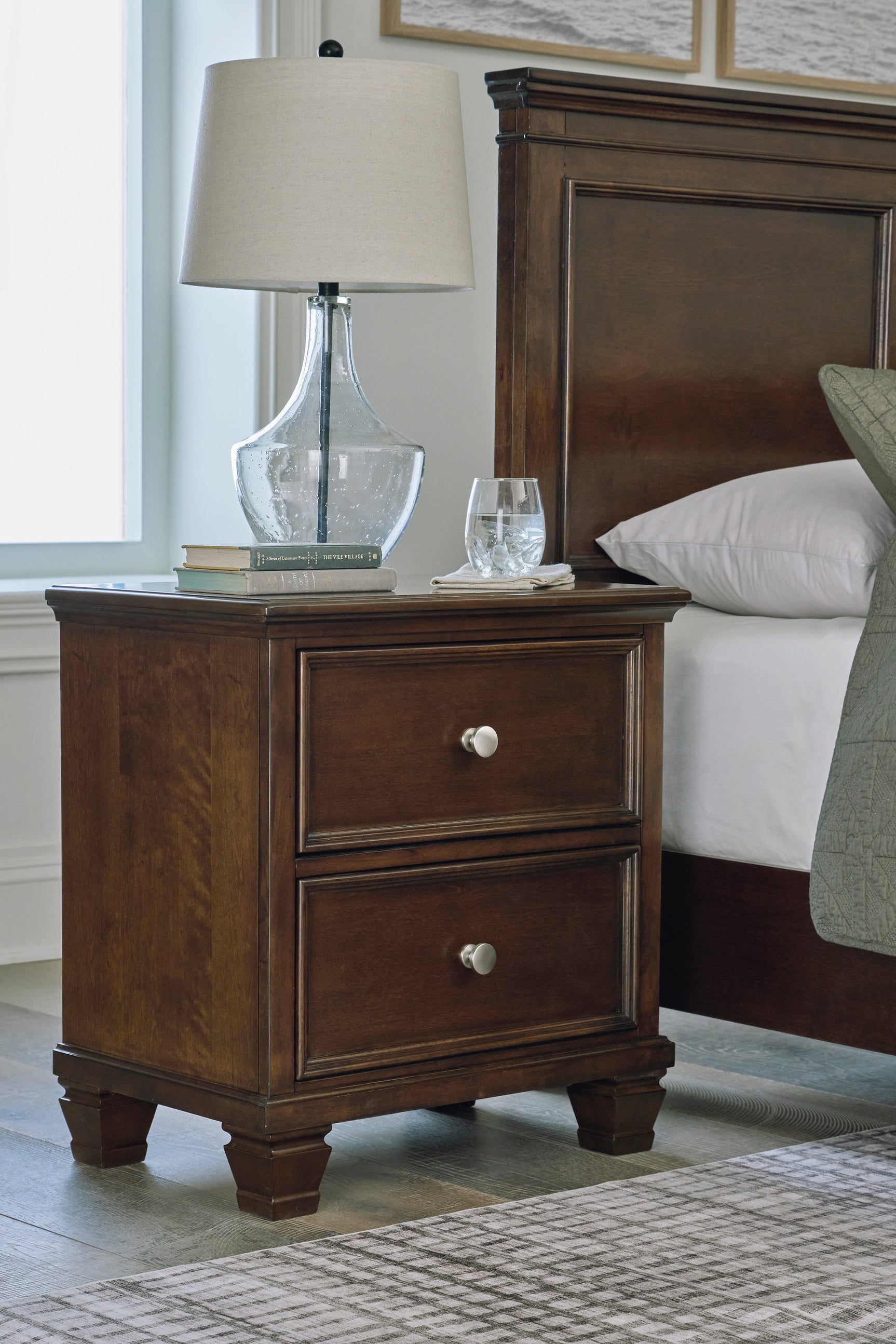 Danabrin Brown Twin Panel 4-Piece Bedroom Set - Ornate Home