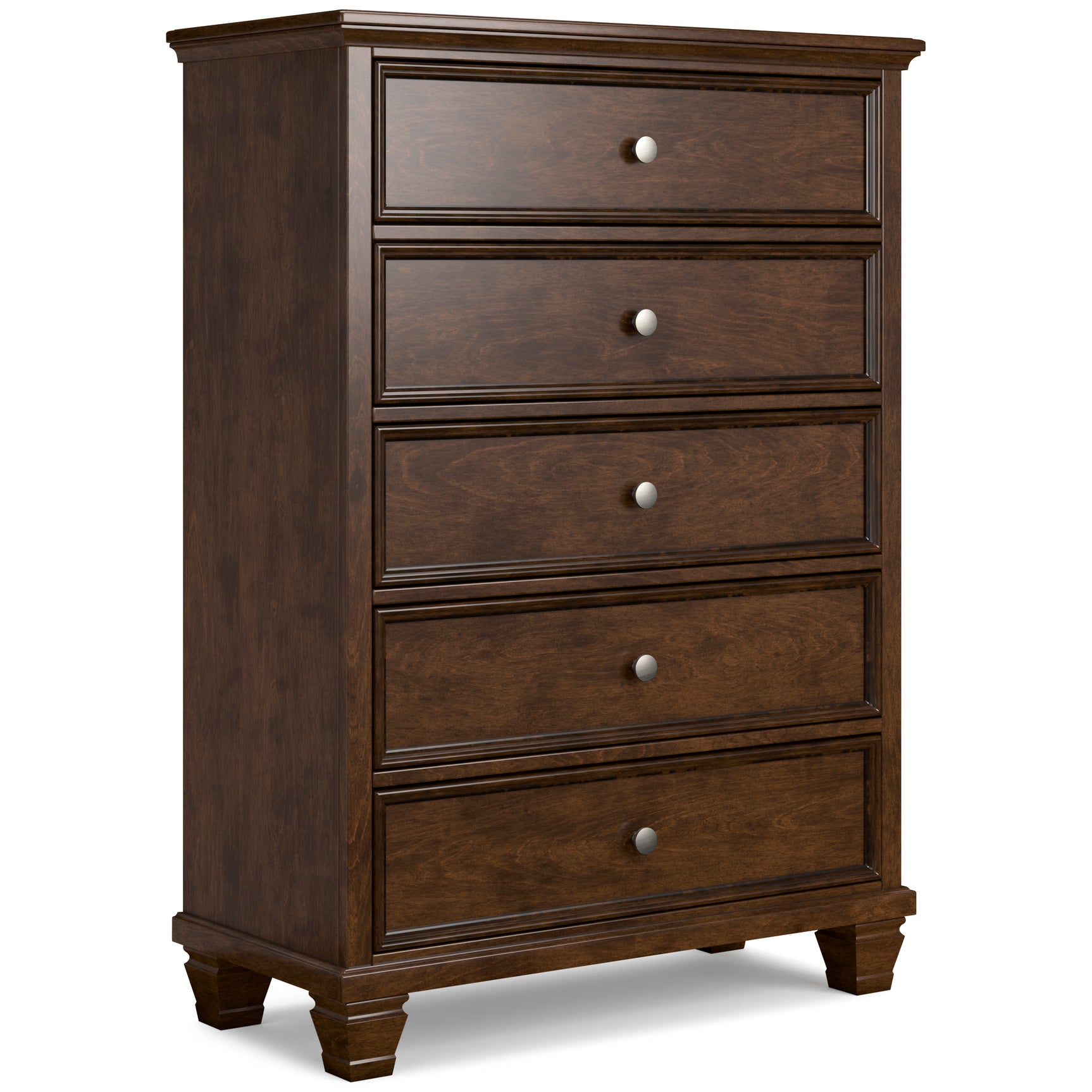 Danabrin Brown Twin Panel 6-Piece Bedroom Set w/ 2 Nightstands - Ornate Home