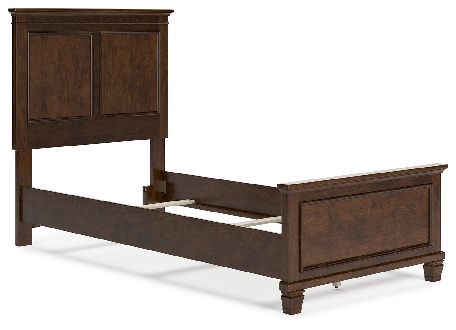 Danabrin Brown Twin Panel Bedroom Set with Dresser and Mirror - Ornate Home