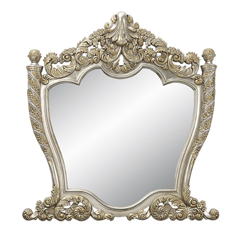 Danae Champagne Mirror - Ornate Home