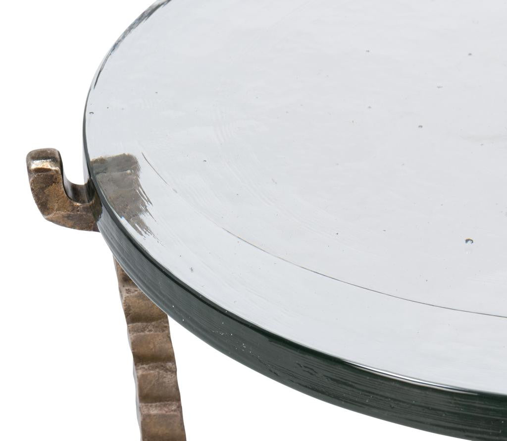 Dandy Bronze Round Side Table - Ornate Home