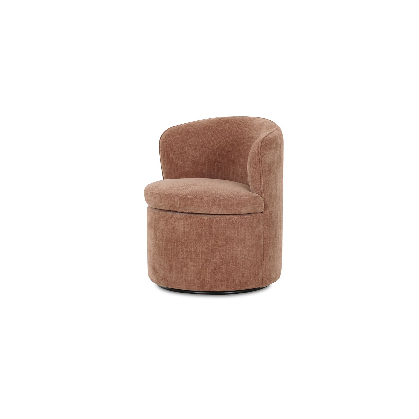Dane Heritage Pink Swivel Dining Chair - Ornate Home