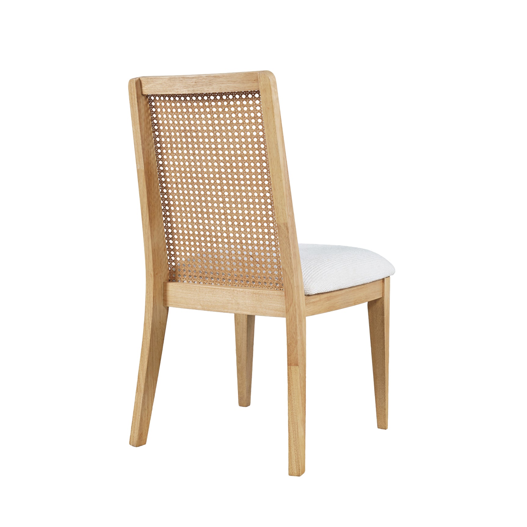 Dane Natural Cane Back Chair (Set of 2) - Ornate Home