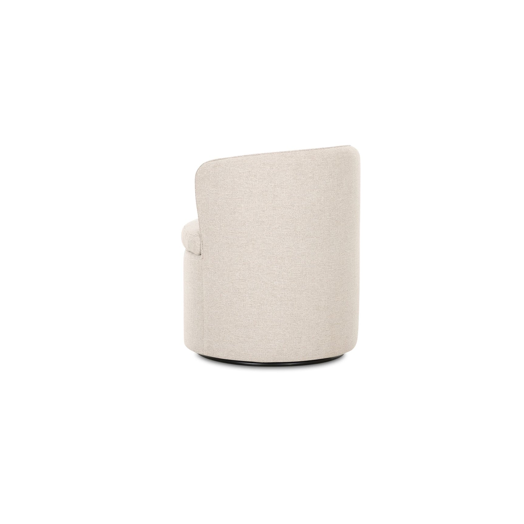 Dane Oatmeal Swivel Dining Chair - Ornate Home