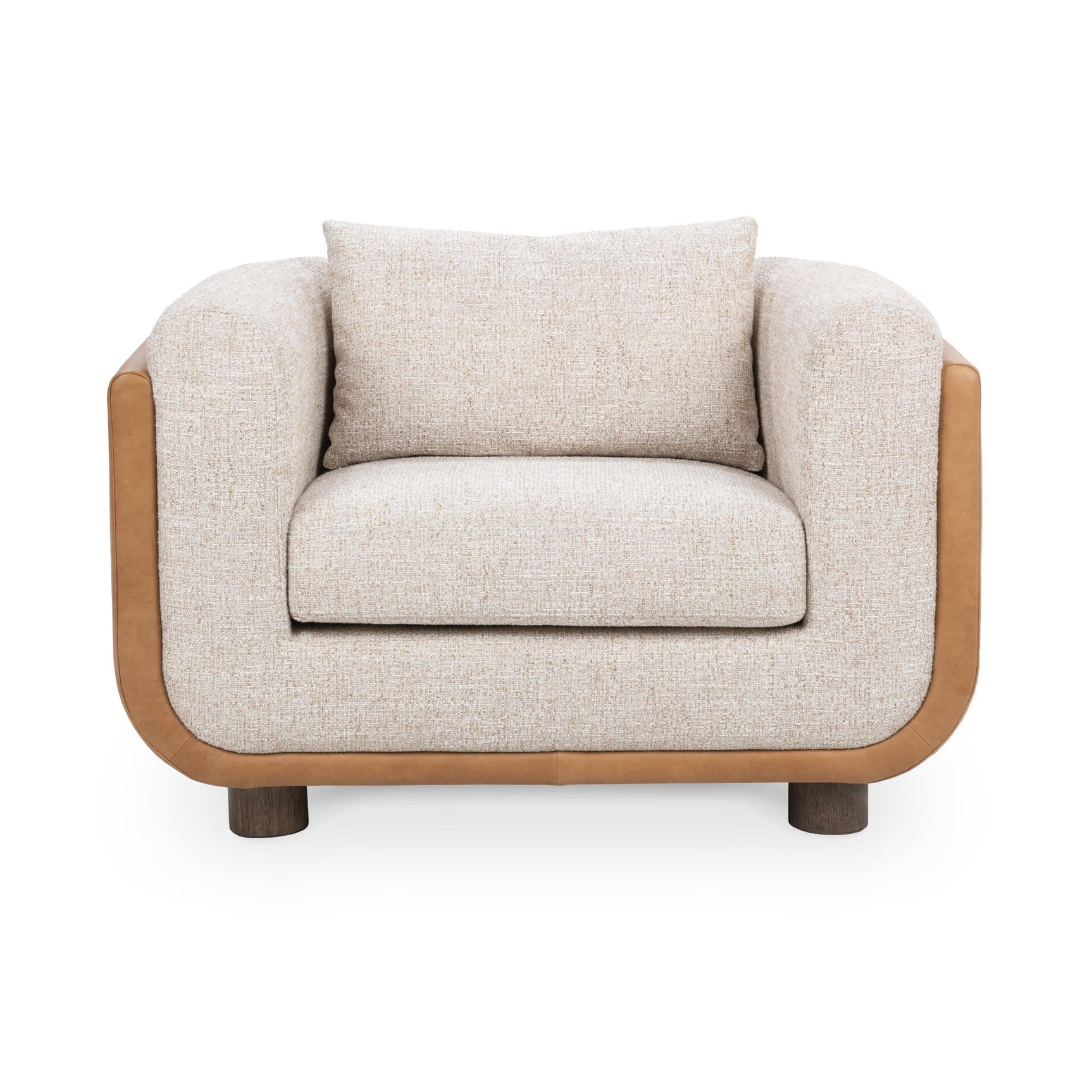 Dania Latte Accent Chair - Ornate Home