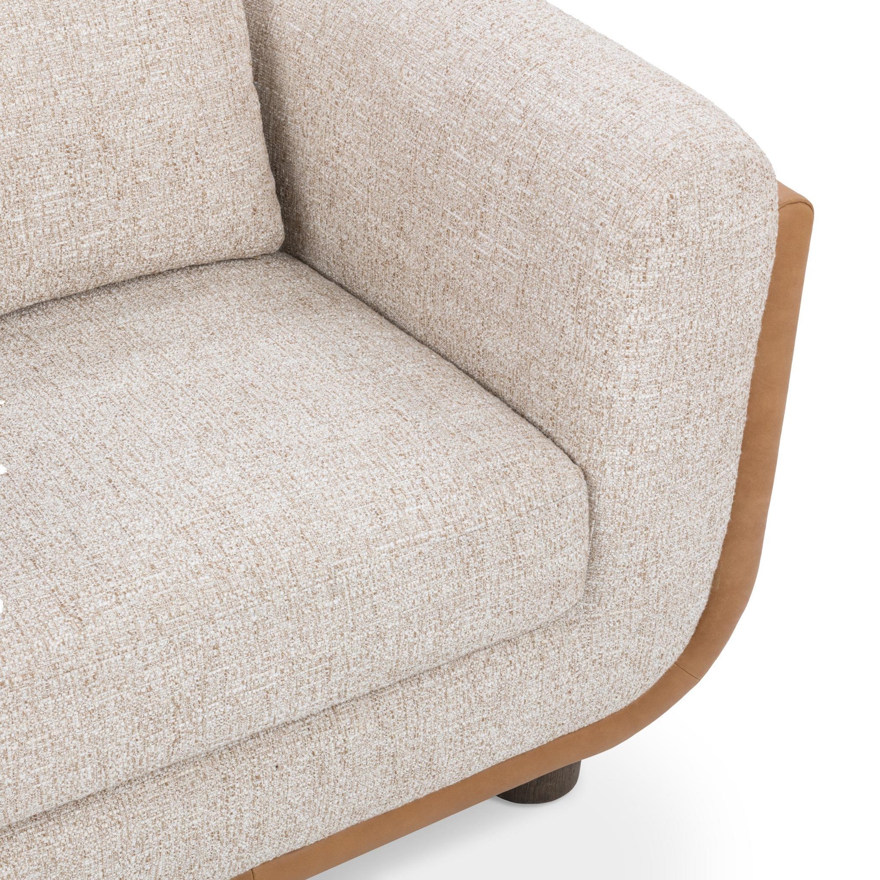 Dania Latte Accent Chair - Ornate Home