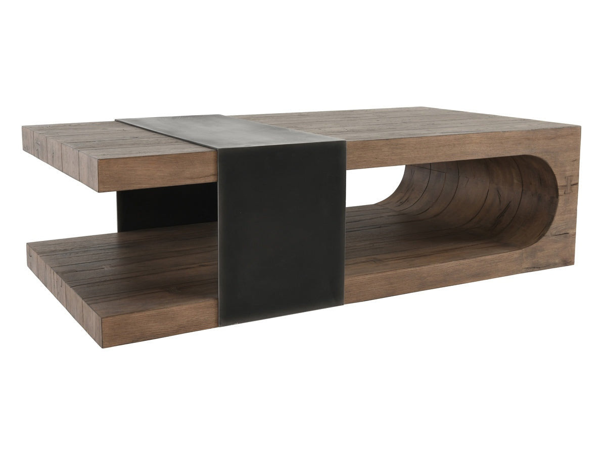 Danica Café Brown Coffee Table - Ornate Home