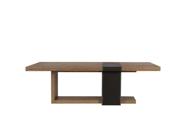 Danica Cafe Brown Dining Table - Ornate Home