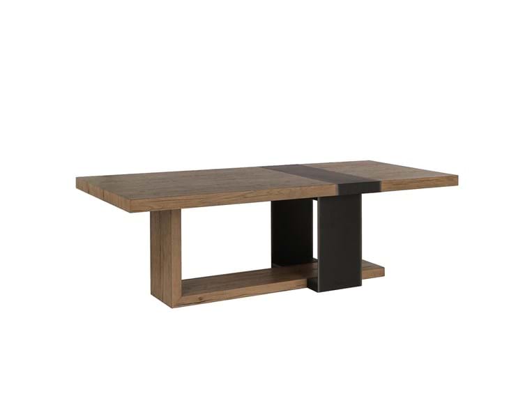 Danica Cafe Brown Dining Table - Ornate Home