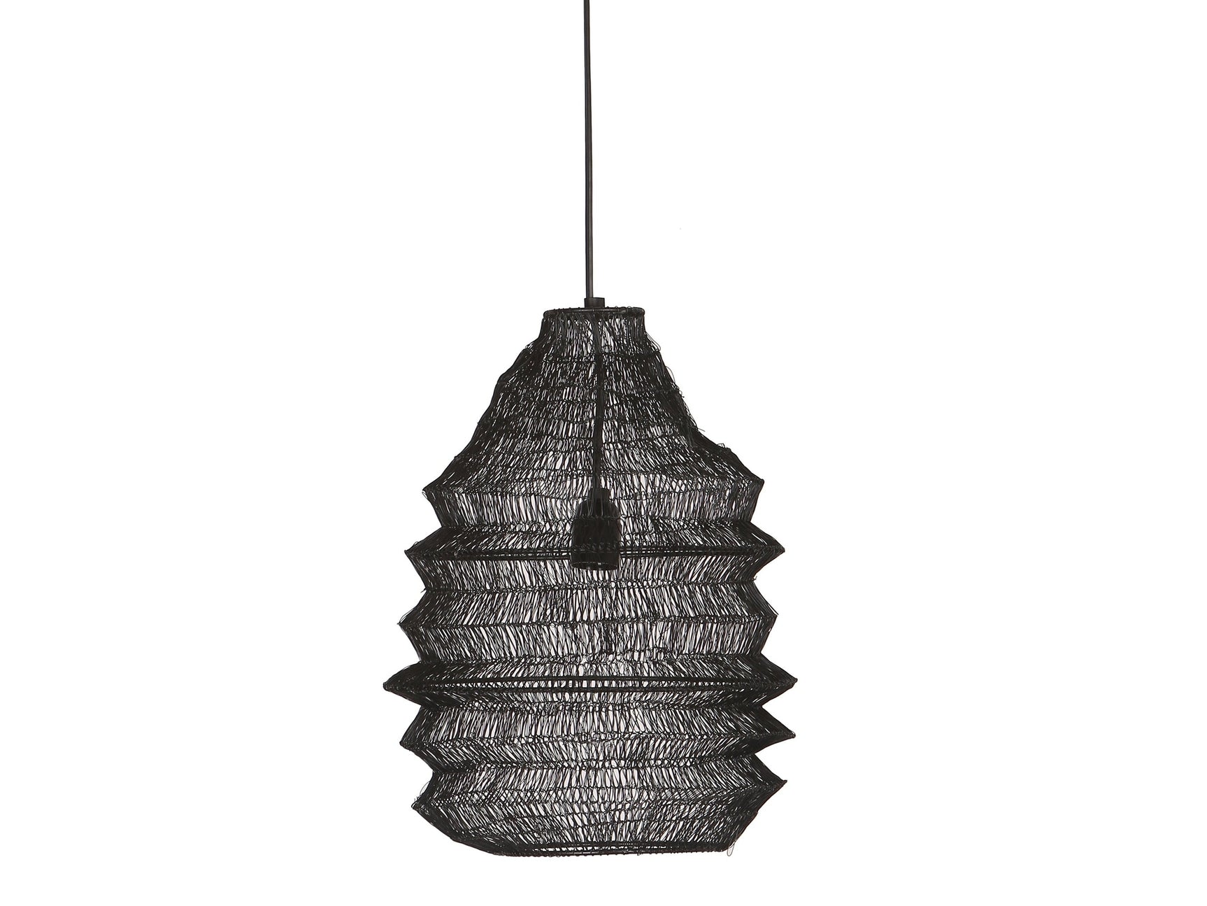 Dannell Antique Black Pendant Light - Ornate Home