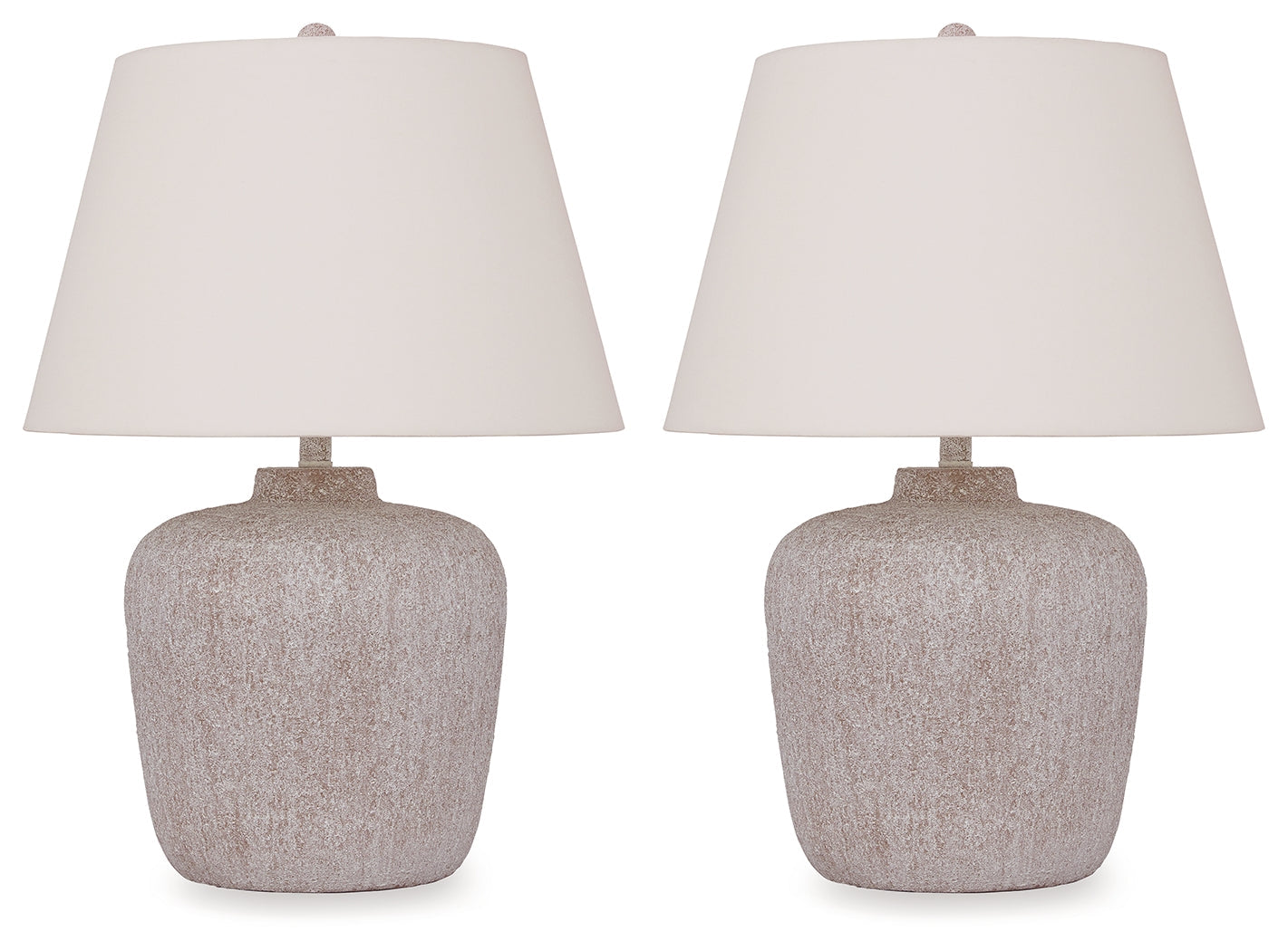 Danry Distressed Cream Table Lamp (Set of 2) (Online Special Price) - Ornate Home
