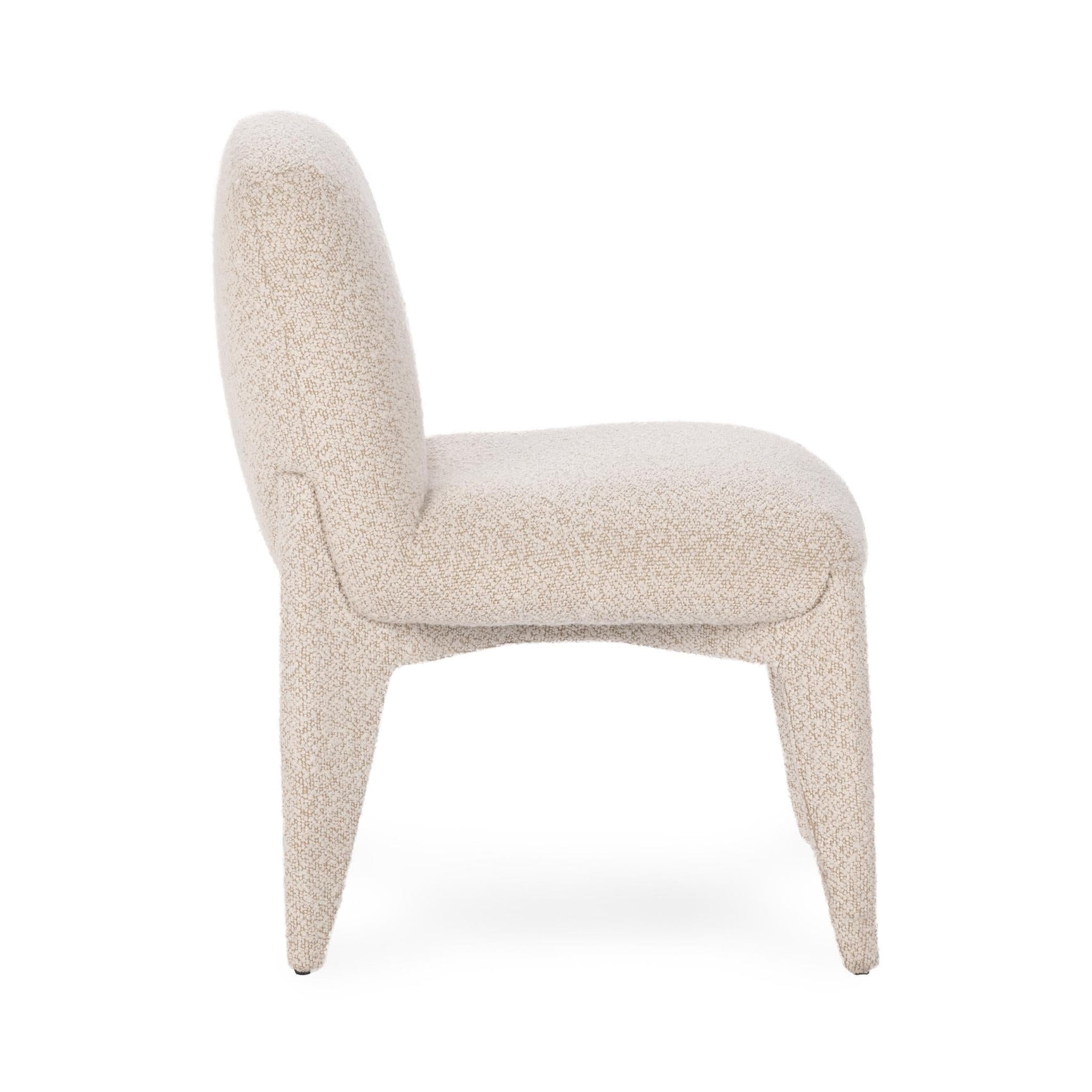 Danson Fallow Ivory Dining Chair - Ornate Home