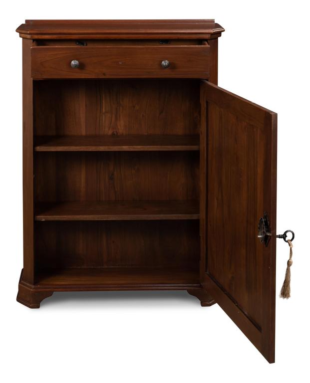Dante Brown Hall Cabinet - Ornate Home