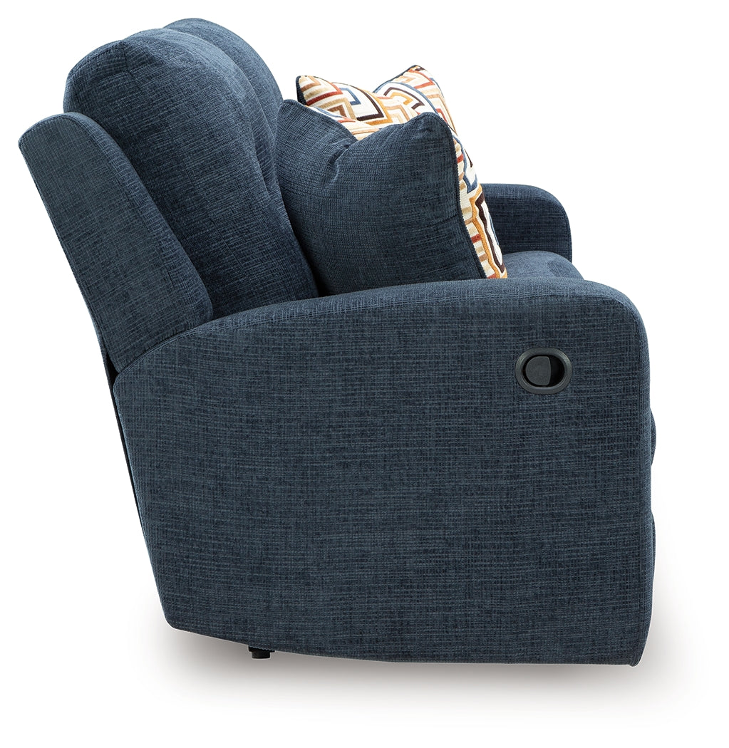 Danum Ink Reclining Sofa and Loveseat - Ornate Home