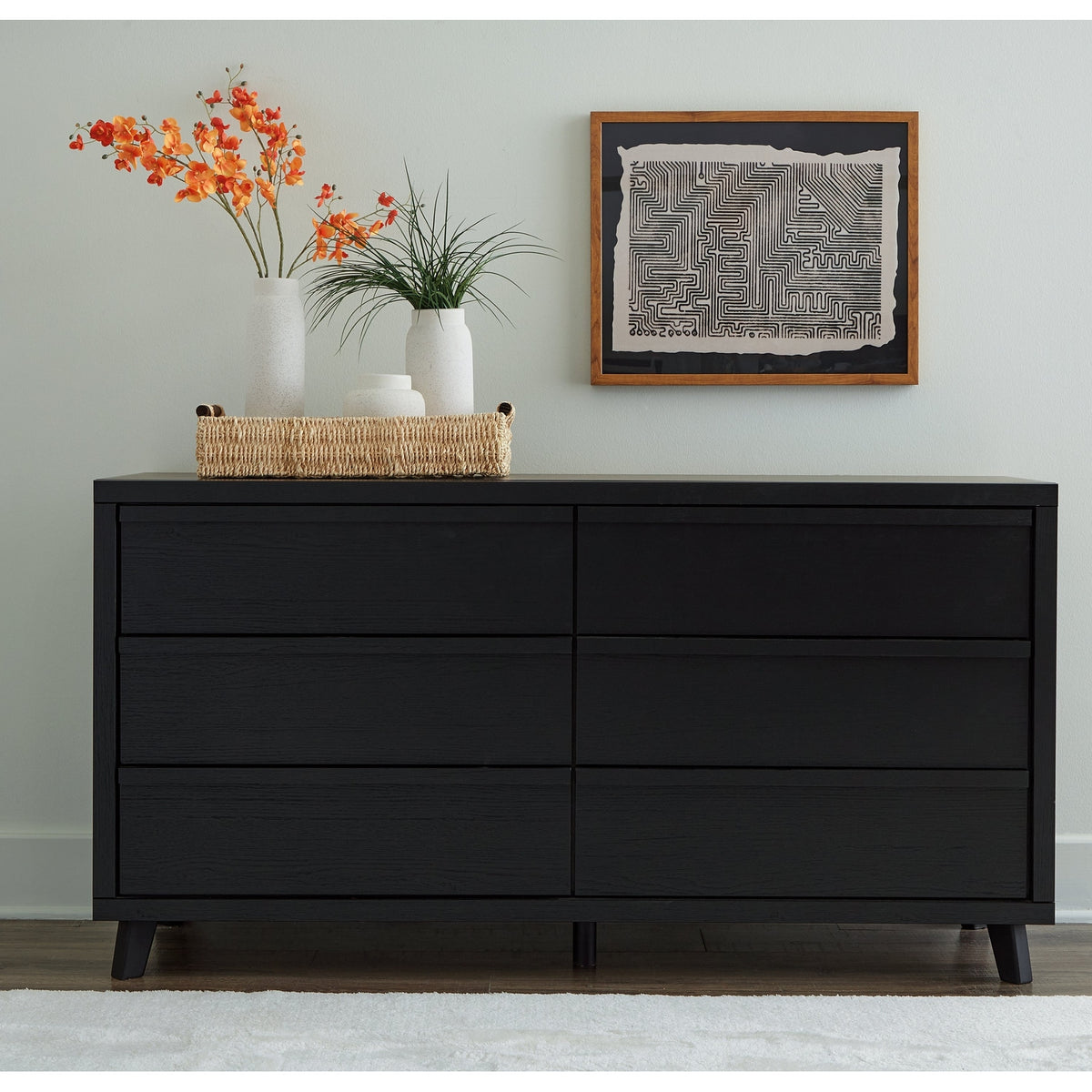 Ashley Furniture Danziar Black Dresser (Online Special Price)