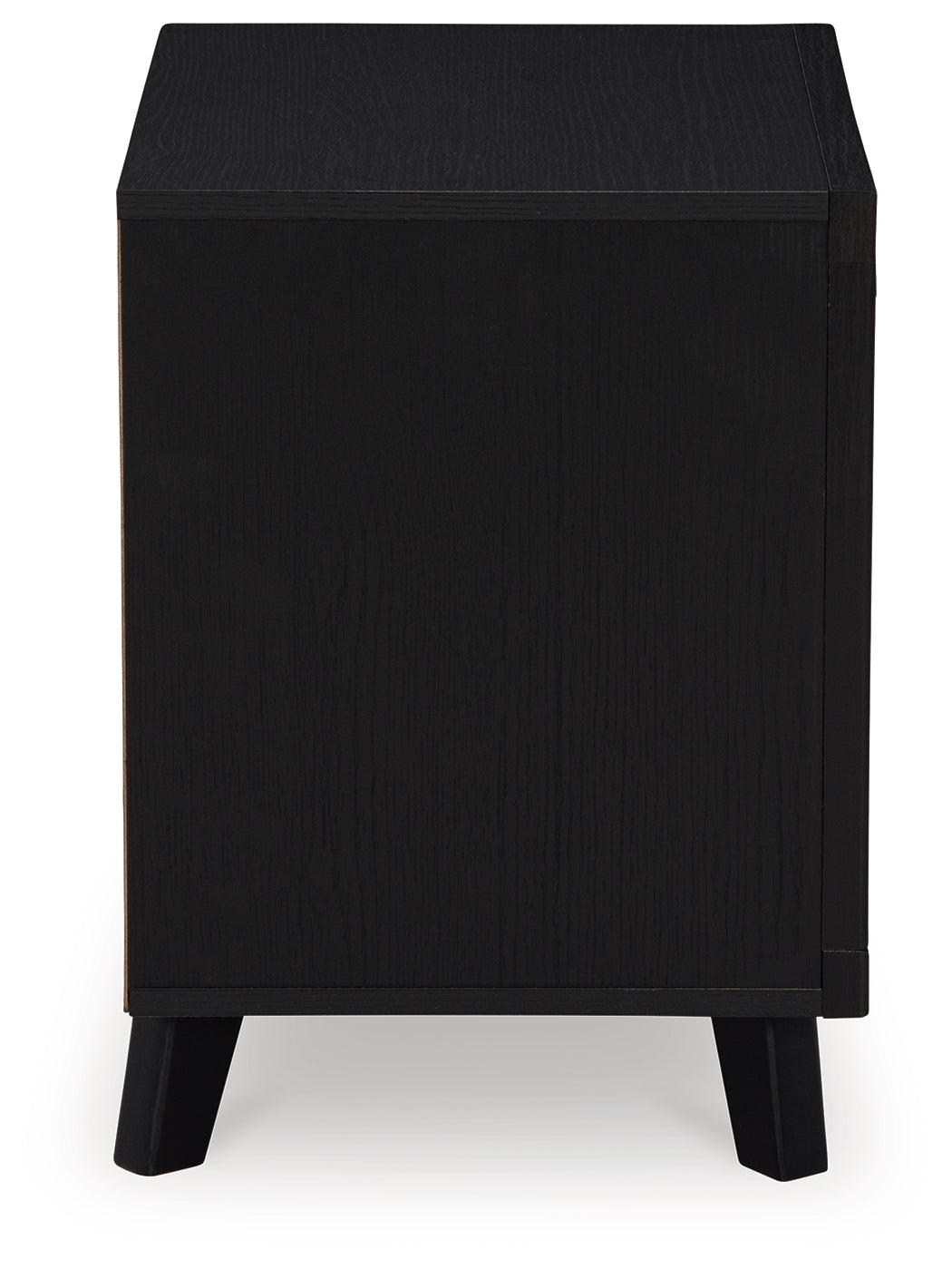 Danziar Black King Slat Panel Bed, Dresser, Mirror and Nightstand (Online Special Price) - Ornate Home