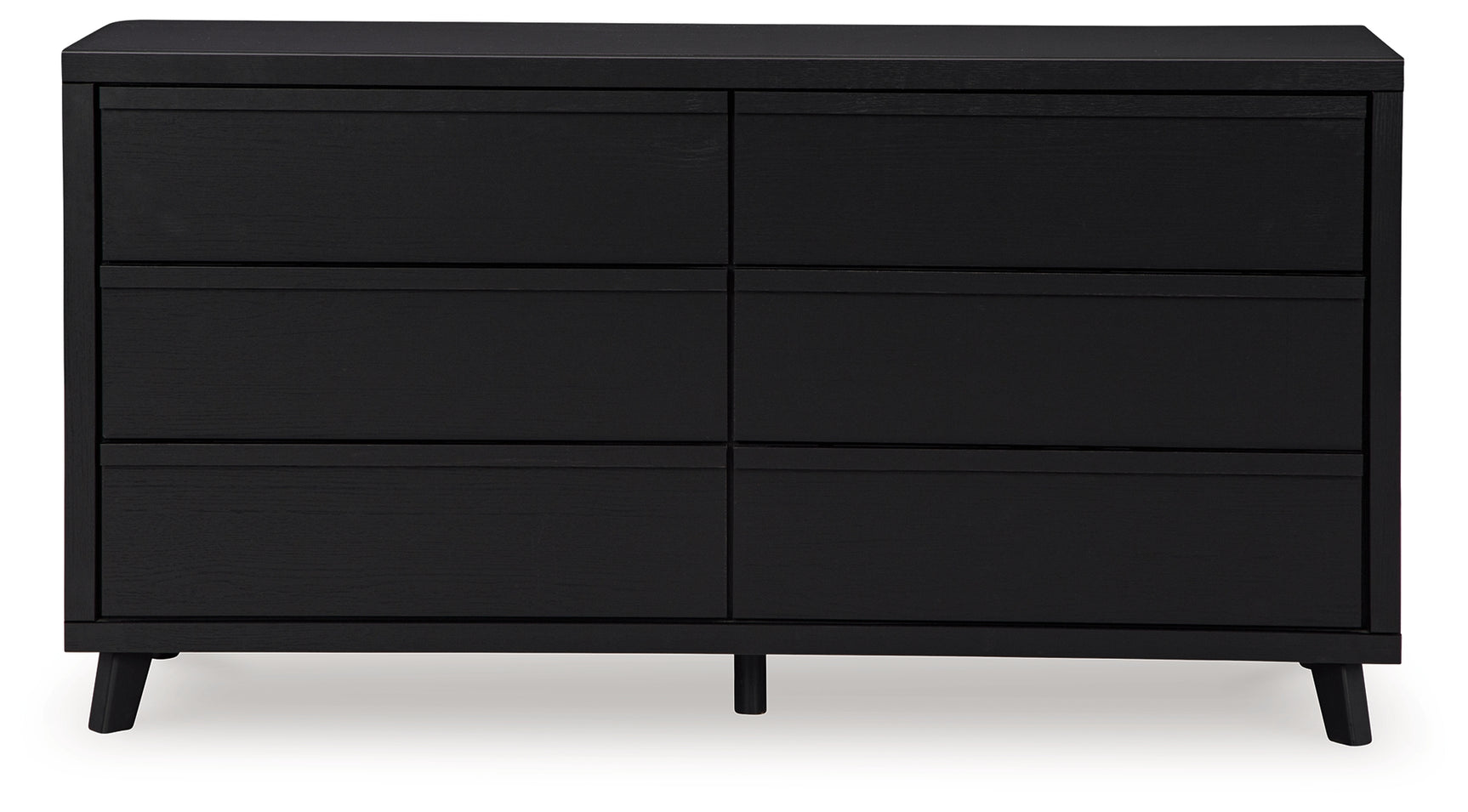 Danziar Black Queen Panel Bed and Dresser (Online Special Price) - Ornate Home