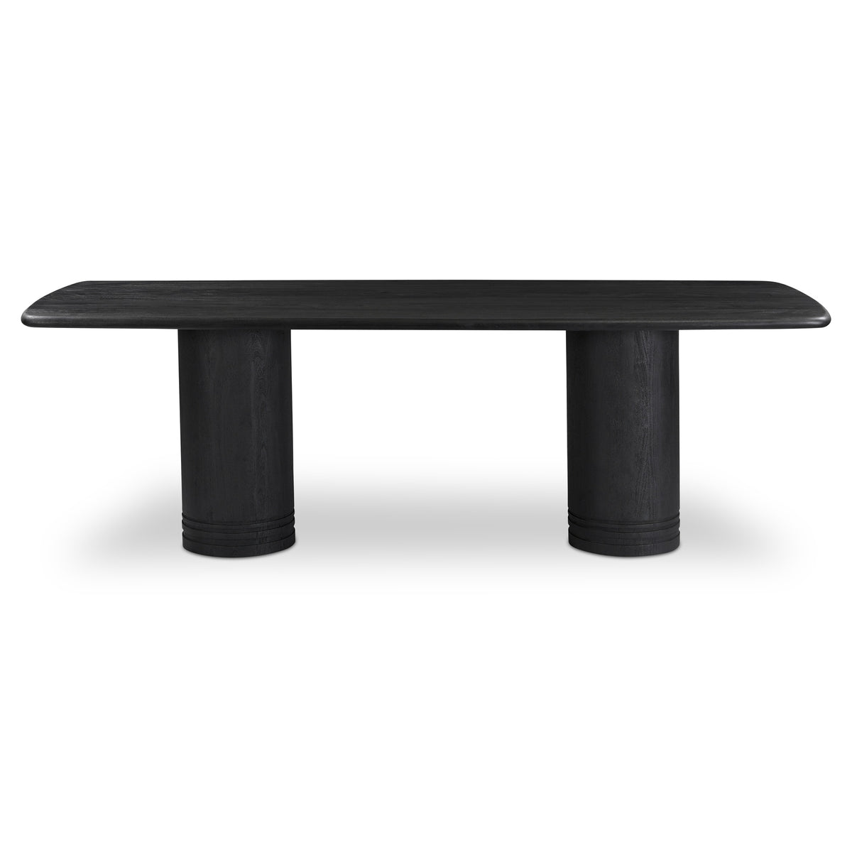 Daphne Black Large Dining Table - Ornate Home