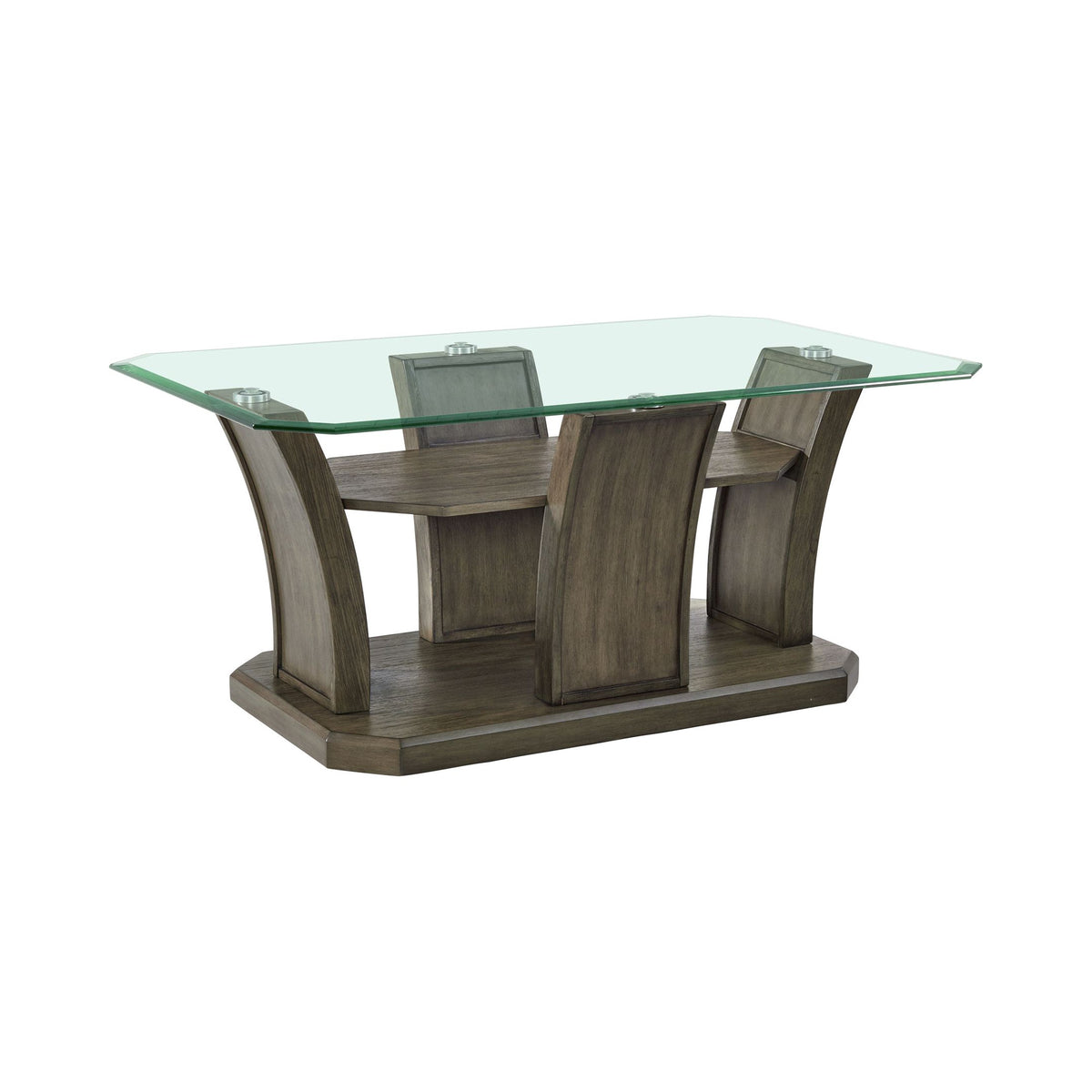 Dapper Grey Rectangular Coffee Table - Ornate Home