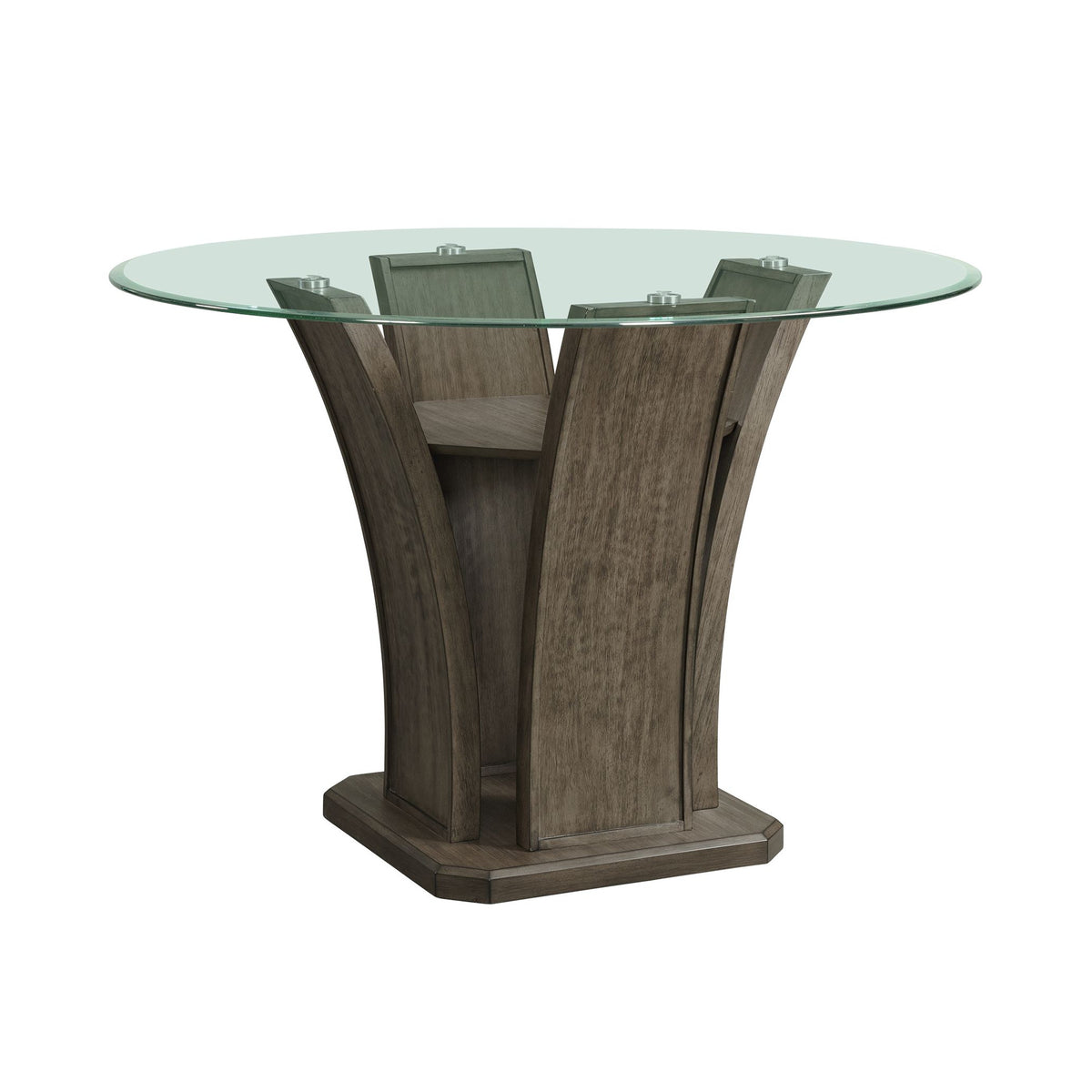 Dapper Grey Round Counter Table - Ornate Home